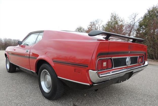 1971 ford mustang mach one fastback