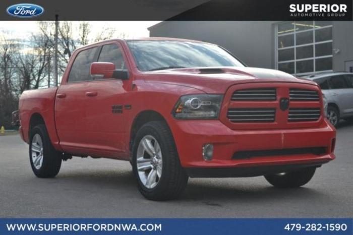 2016 ram ram pickup 1500 sport 4x4 sport 4dr crew cab 5.5 ft. sb pickup for sale in siloam springs, arkansas