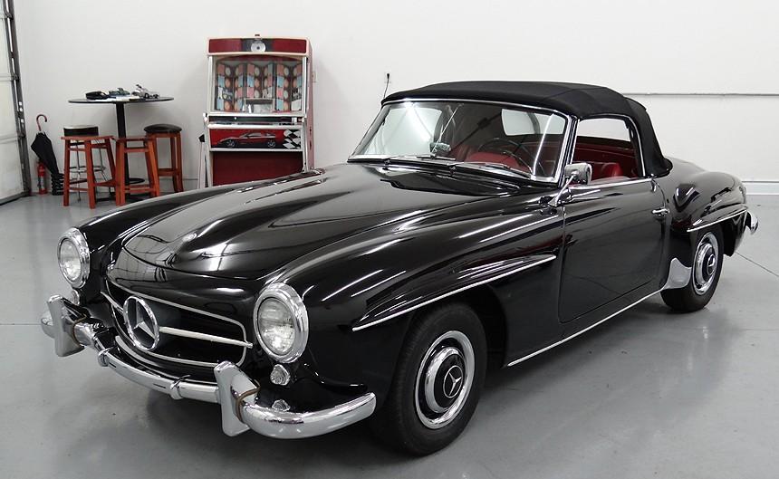 1958 mercedes benz 190sl convertible