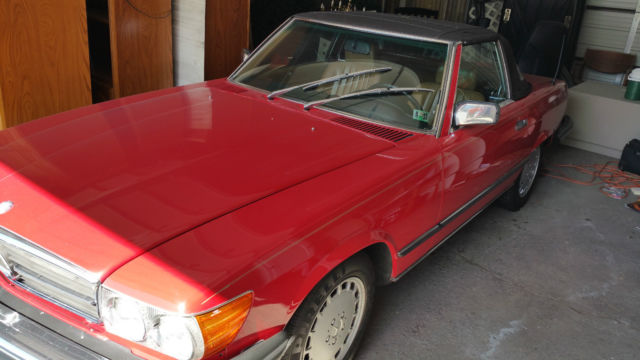 1986 mercedes-benz 560 sl
