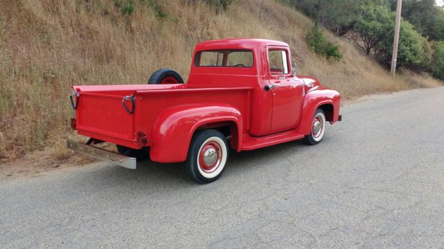 1956 f-100 custom cab v8 automatic