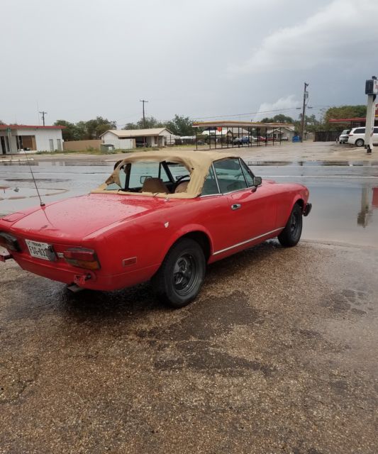 1979 fiat spider 124