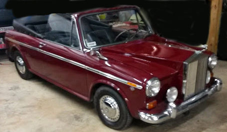 1969 austin america convertible, rolls royce jr