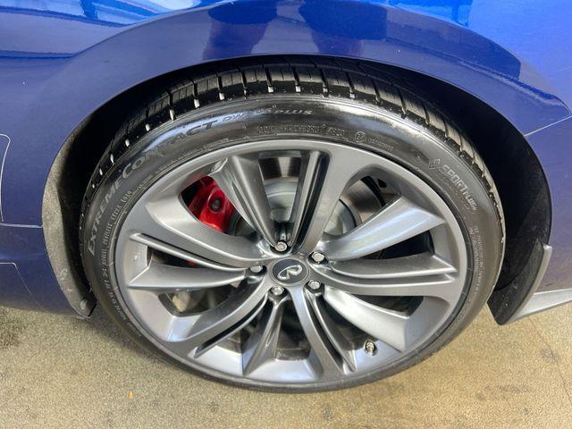 2018 infiniti q60 3.0t red sport 400