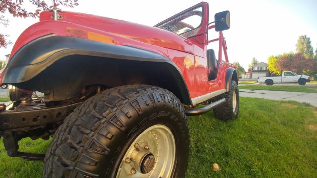 1981 jeep cj5 automatic with twin stick, 304 v-8