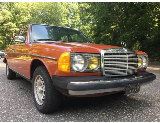 1983 mercedes benz 300d turbodiesel w123 109k miles! original paint! no rust!
