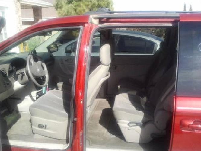 2005 dodge caravan stx v6 - 64k mi. red in el paso, tx