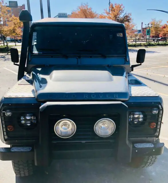 1989 defender crew cab 4x4 turbo diesel air conditioning classic truck p/w p/l