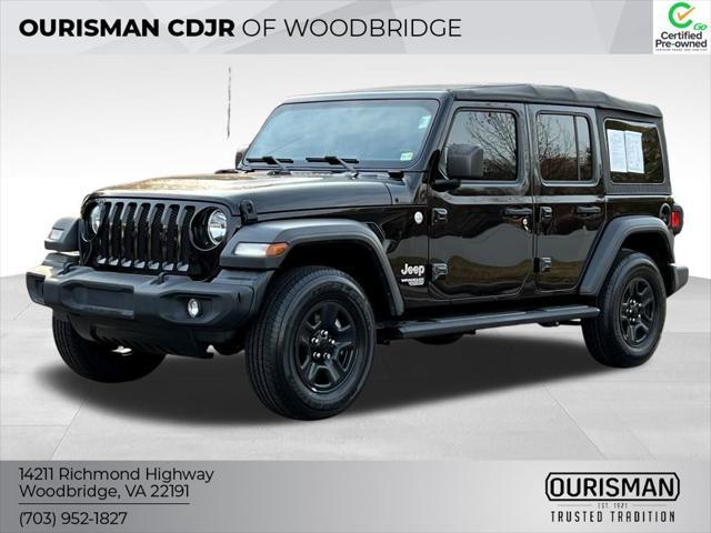 2018 jeep wrangler unlimited sport