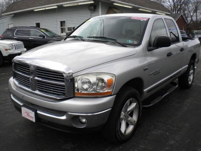 used 2006 dodge ram 1500 truck 4x4 quad cab slt madison, oh 44057 for sale in madison, ohio