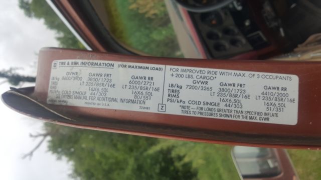1986 chevrolet squarebody crew cab 454/400 old man cruiser 137k drive anywhere