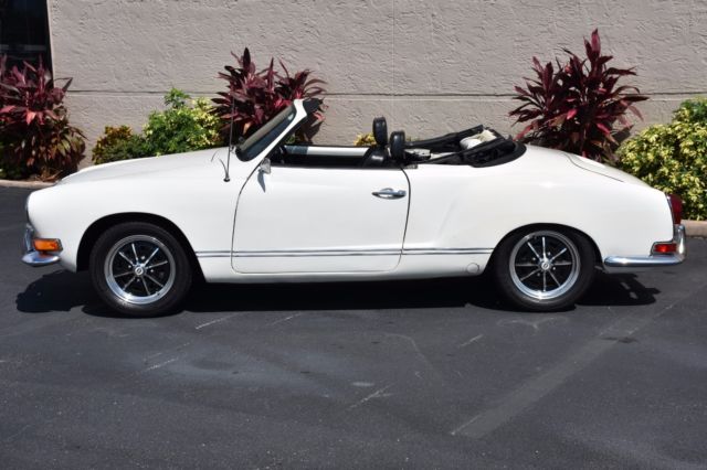 1970 volkswagen karmann ghia 0 convertible manual