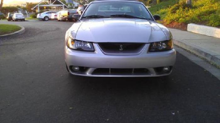 obo 2001 silver mustang cobra convertible in san clemente, ca