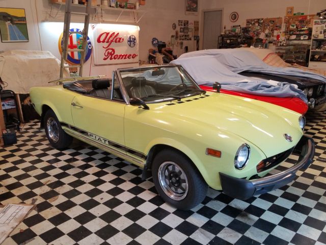 1976 fiat 124 spider 1800 rare survivor example **low reserve*