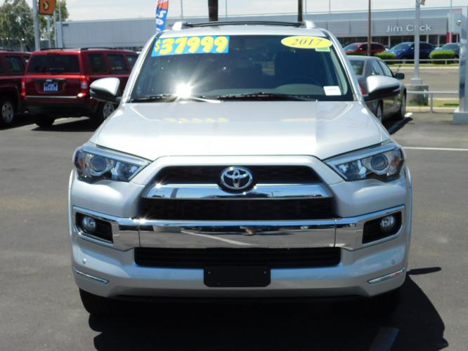 used 2017 toyota 4runner limited tucson, az 85705 for sale in tucson, arizona