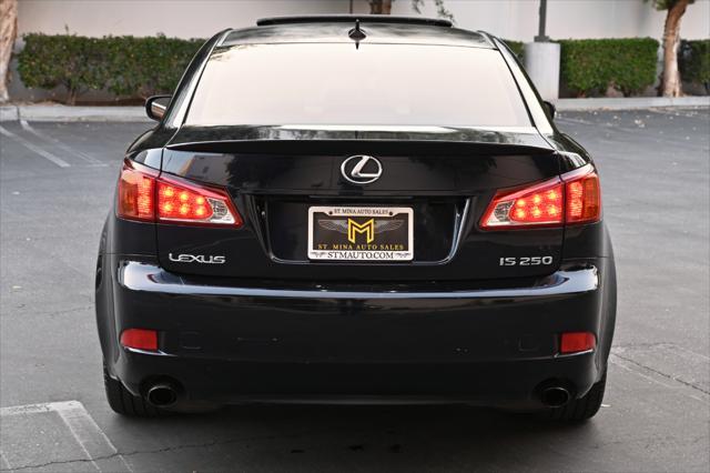2009 lexus is 250 base