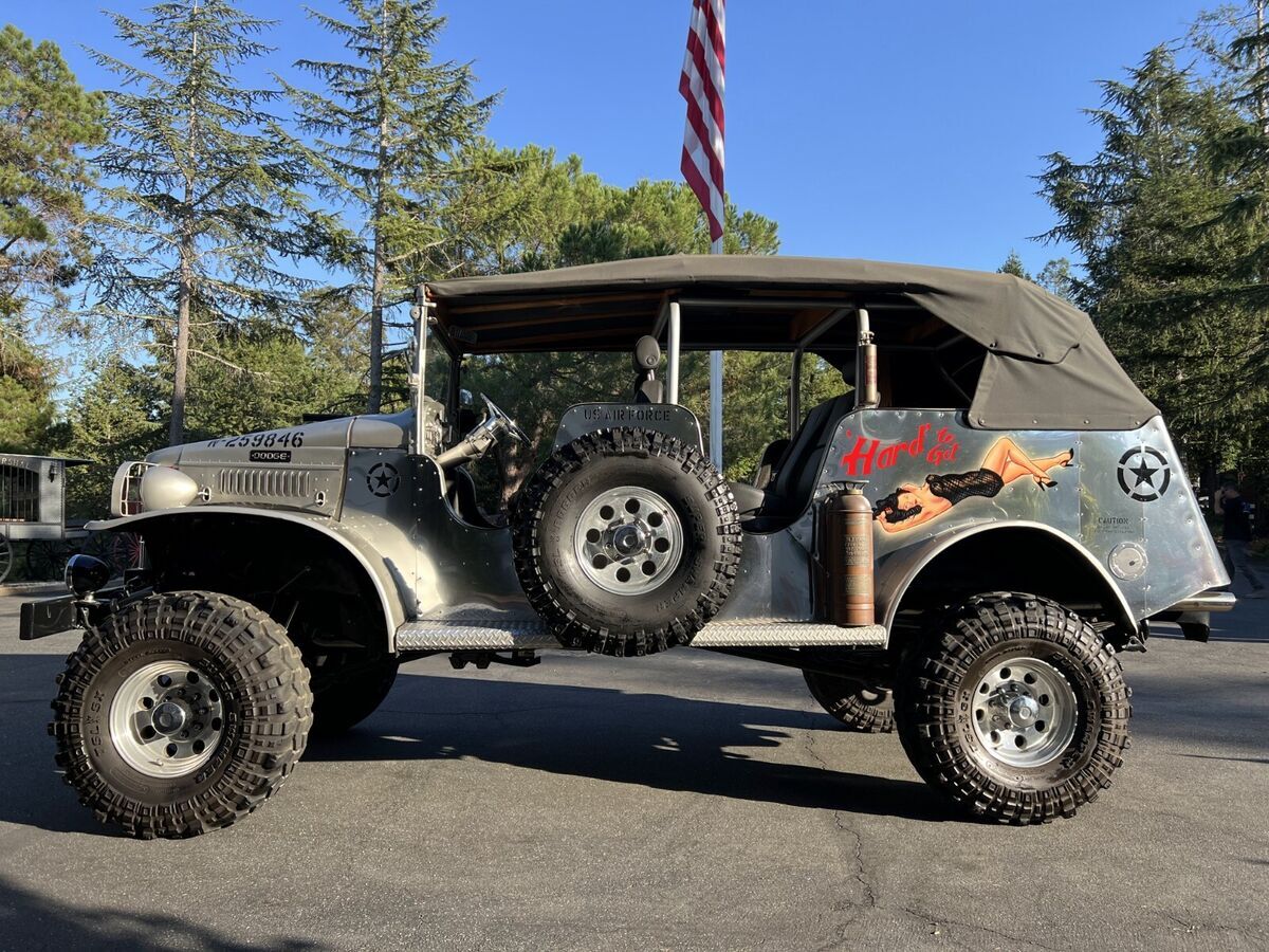 1941 dodge 4x4 command car, 4 door wc ww2