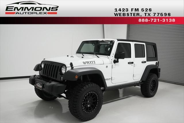 2017 jeep wrangler unlimited willys wheeler