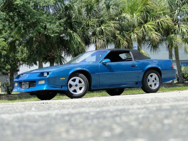 1991 chevrolet camaro rs convertible 78961 miles teal 2d convertible 4-speed au