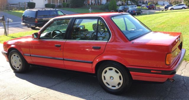 one owner rare bmw 318i sedan manual 5 speed w/all history recs ($18k+) e30