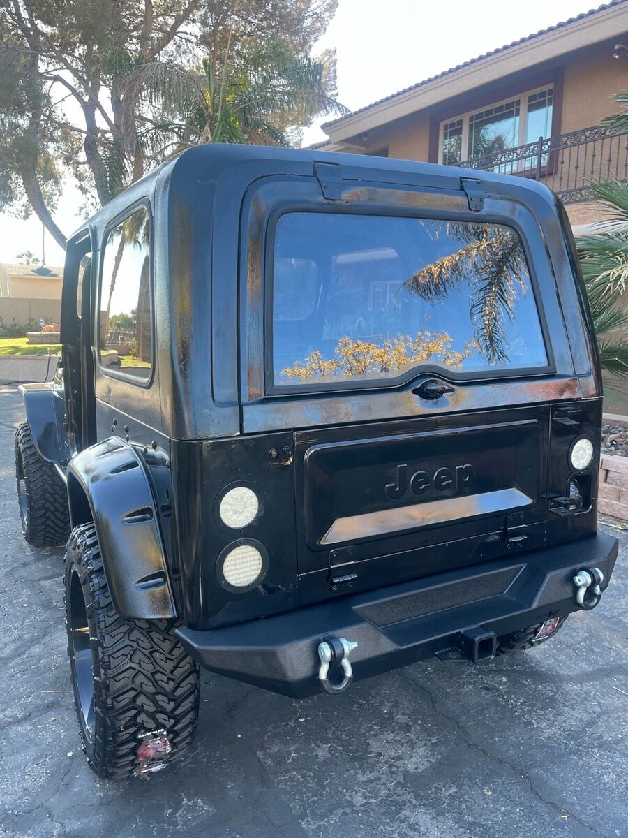 1978 jeep cj-7 suv black 4wd automatic