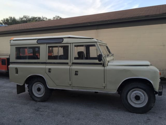 1976 land rover 109 diesel