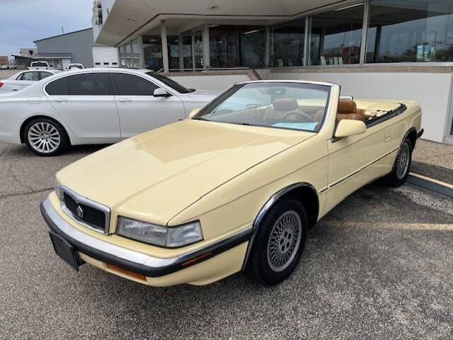 1989 chrysler tc by maserati turbo 2dr convertible
