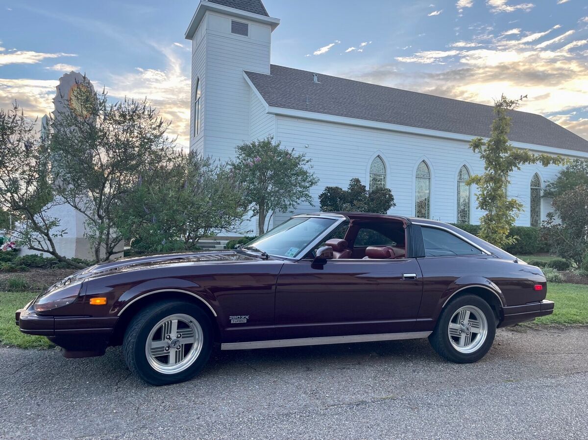 1982 nissan 280zx coupe red rwd automatic 2+2