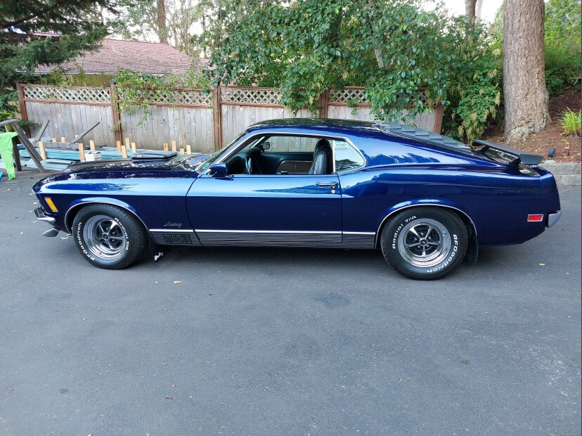 1970 ford mustang mach 1 coupe
