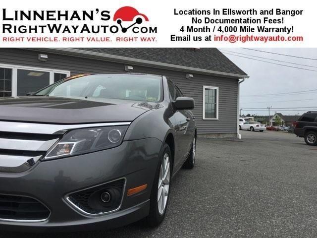 2010 ford fusion sel awd sel 4dr sedan for sale in ellsworth, maine