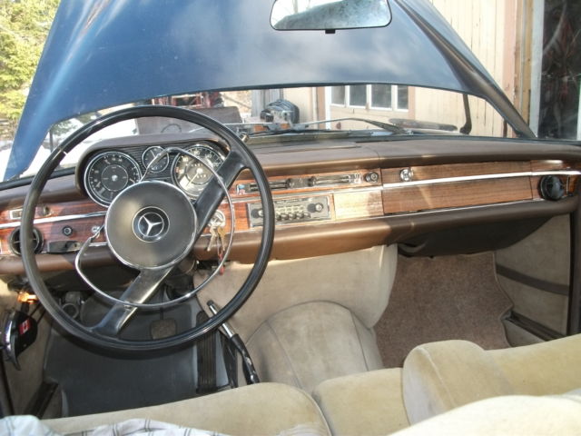 1966 mecedes-benz 300sel, m189 powered gorgeous