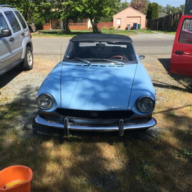 fiat 1974 124 spider