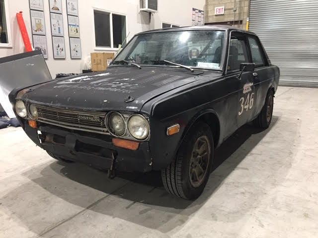 1971 datsun 510 rally car: 2 door: professionally built: sr20de , tokico proda-g