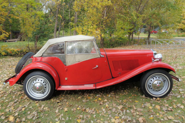 1952 mg td great runner, solid car
