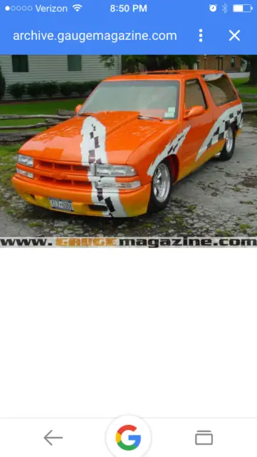 89 s-10 blazer 2004 car craft magazine grand champion , best paint and graphics