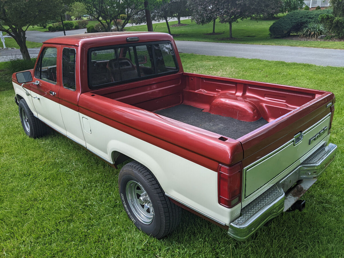 1986 ford ranger xlt 4x4 extended cab. florida truck no rust. one family owned