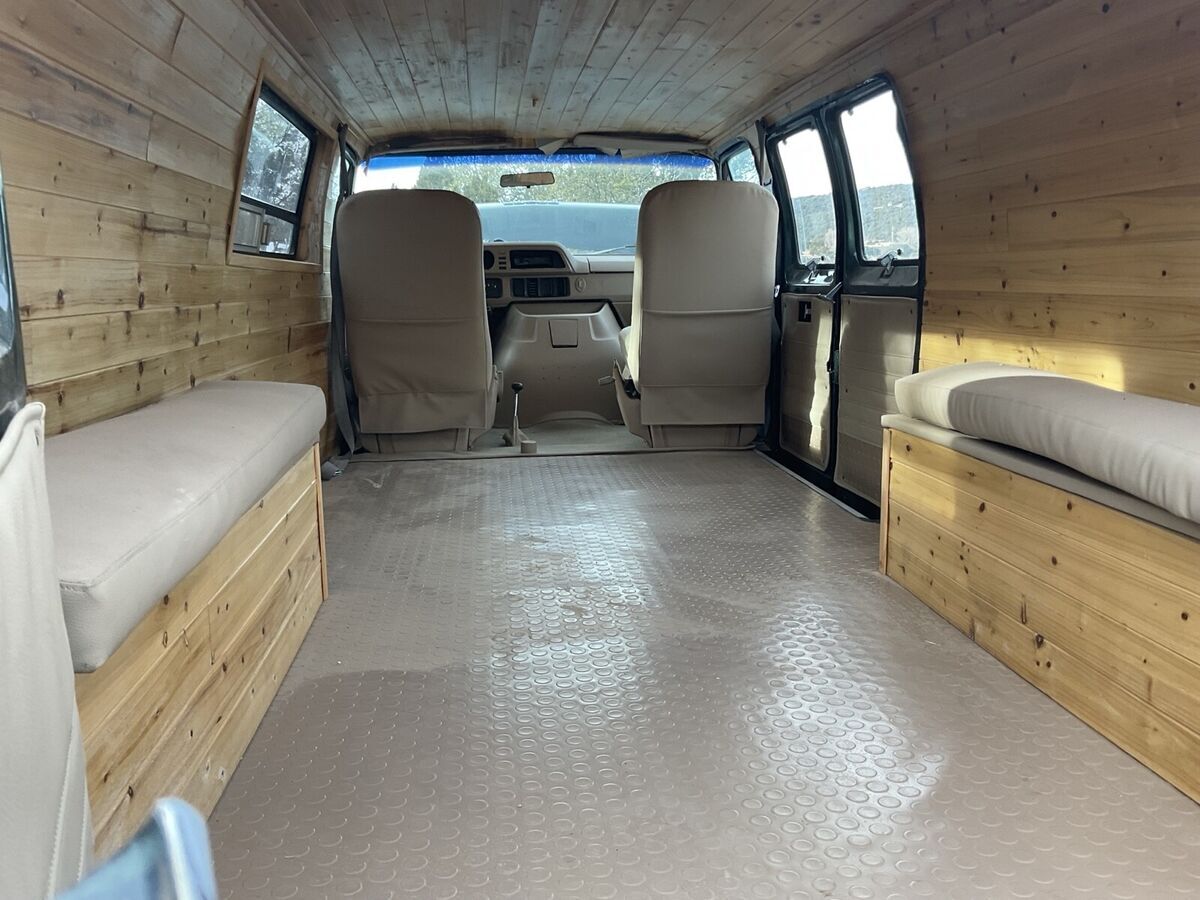 1982 dodge ram van green b350