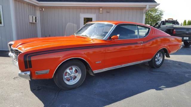 1969 mercury cyclone, orange with 92000 miles available now!