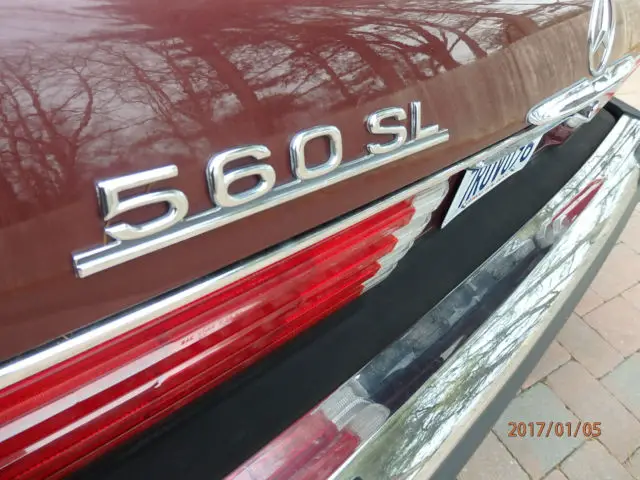 1986 mercedes-benz sl - class base convertible 2-door