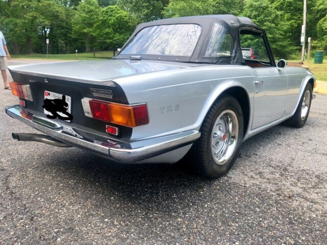 1971 triumph tr-6 frame up restored