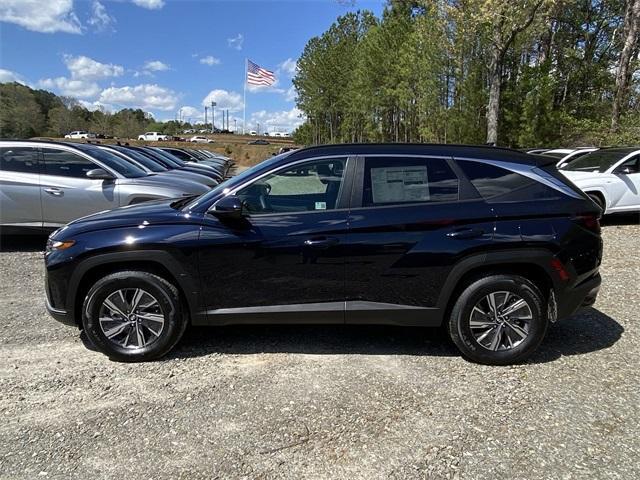 2024 hyundai tucson hybrid blue