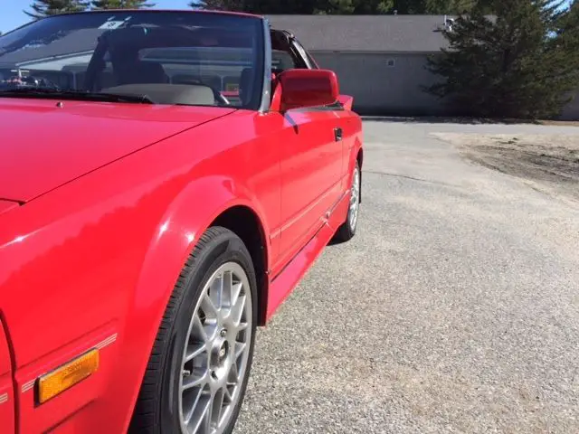 1988 toyota mr2 super charged coupe 2-door 1.6l t-top