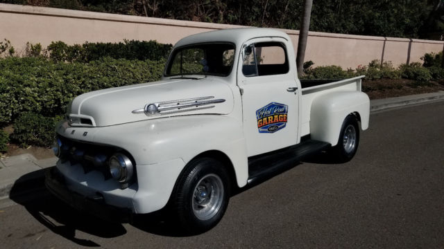 1952 ford f1 short bed pickup truck 302 v8 c4 auto vintage cruiser shop truck gt