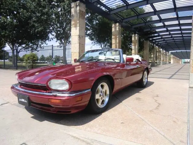 rare jaguar xjs 6.0 v12 convertible.i owner texas car.only 49k miles