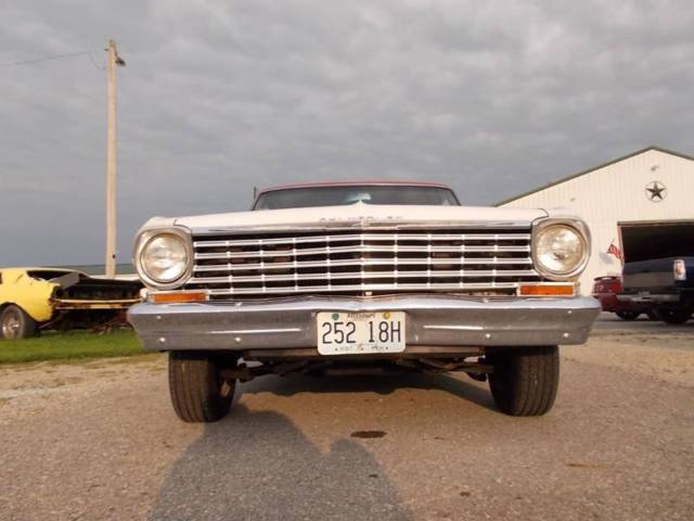 1963 chevrolet nova hardtop 6 cy., automatic 2-speed, good chevy ii driver