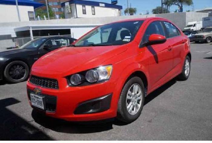 2013 chevrolet sonic lt in san antonio, tx