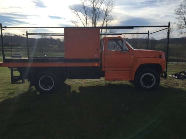 1984 ford f600 44,000 original miles!