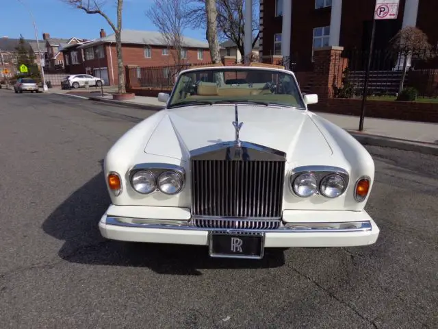 1987 rolls-royce corniche ii convertible 37k original miles!!!!!!