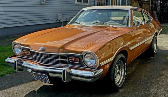 1973 mercury comet coupe brown rwd automatic