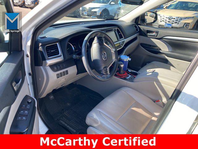 2019 toyota highlander xle